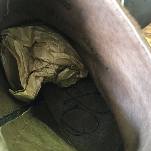 Old Gringo Brown Tassel Ankle Cowboy Boots Womens 7.5 B - Picture 8 of 12